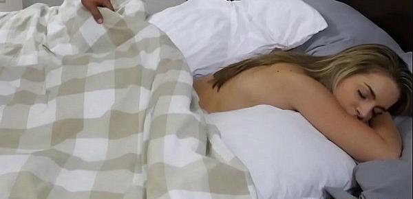 Kimmy Granger sleeping when she get fuck by her step bro